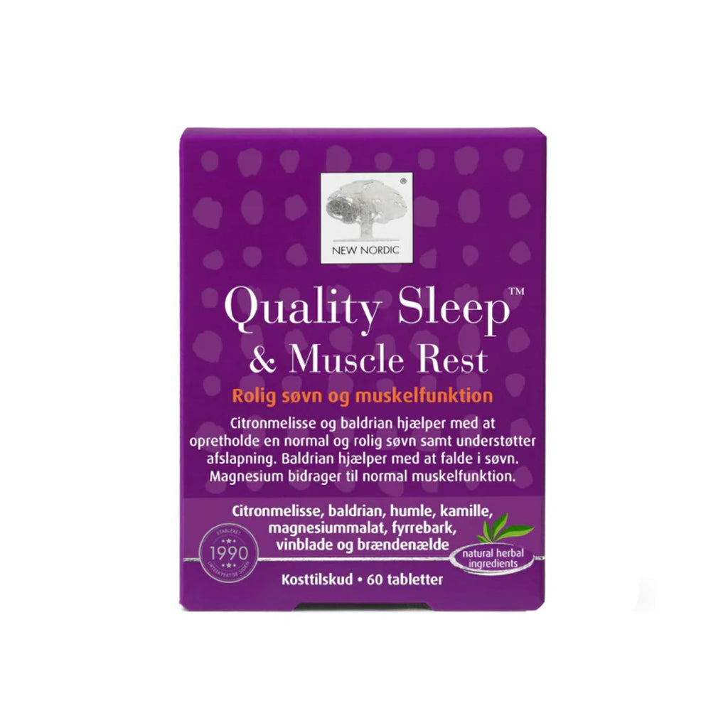 New Nordic - Quality Sleep & Muscle Rest - 60 tabletter