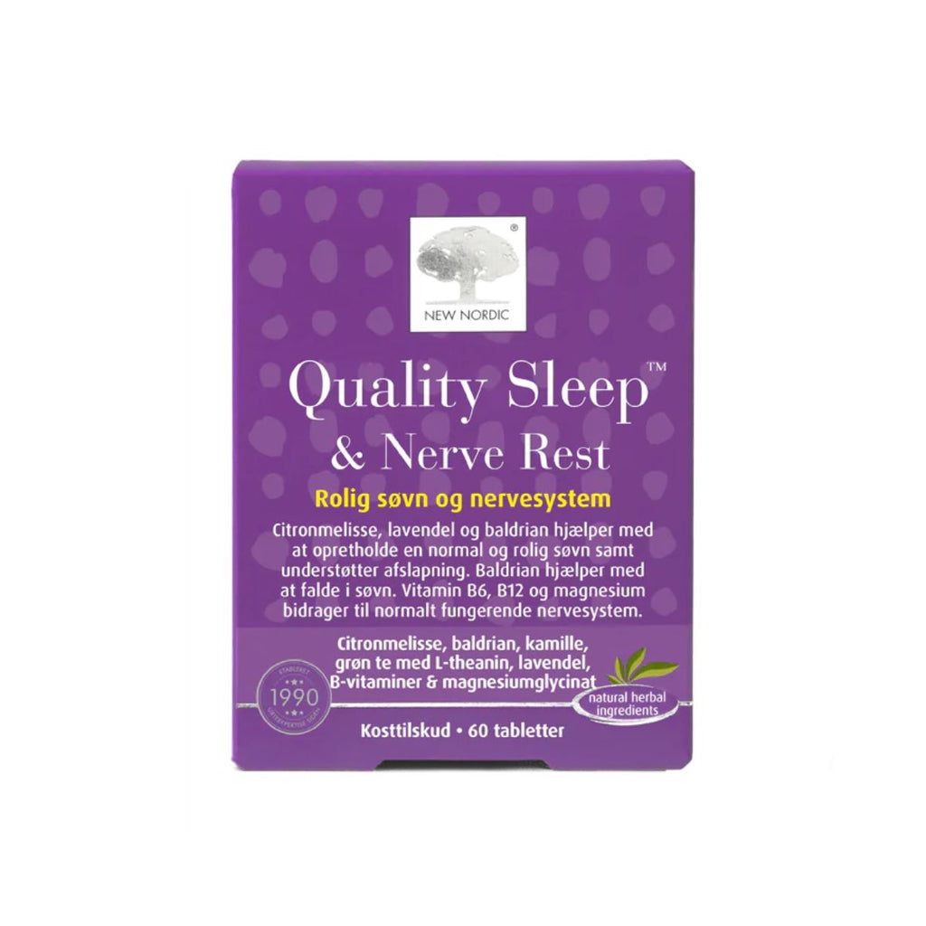 New Nordic - Quality Sleep & Nerve Rest - 60 tabletter