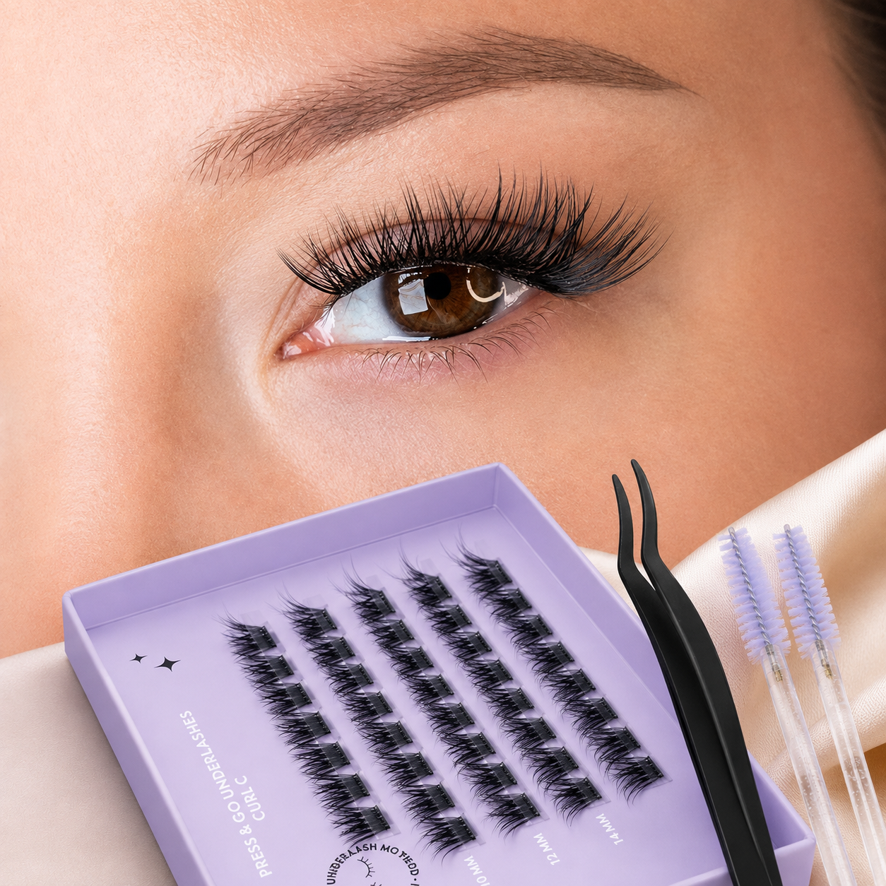 G BEAUTY LASHES - Press & Go vipper - Kit (Flere styles)