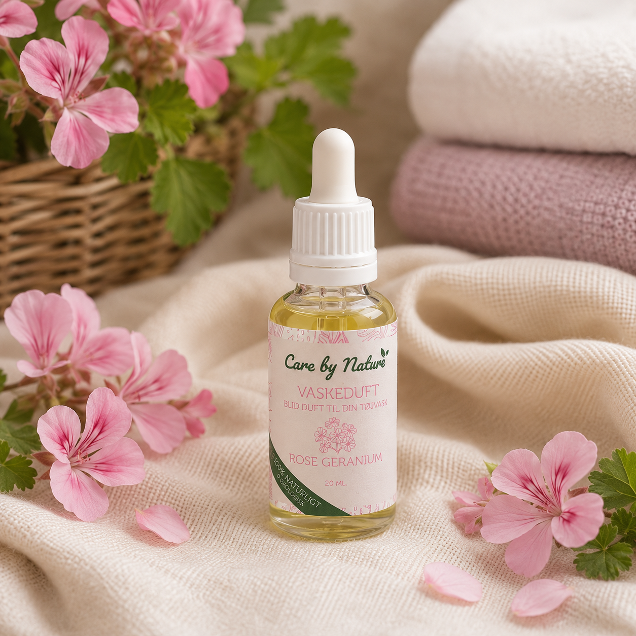 Care By Nature - Vaskeduft - Rose Geranium