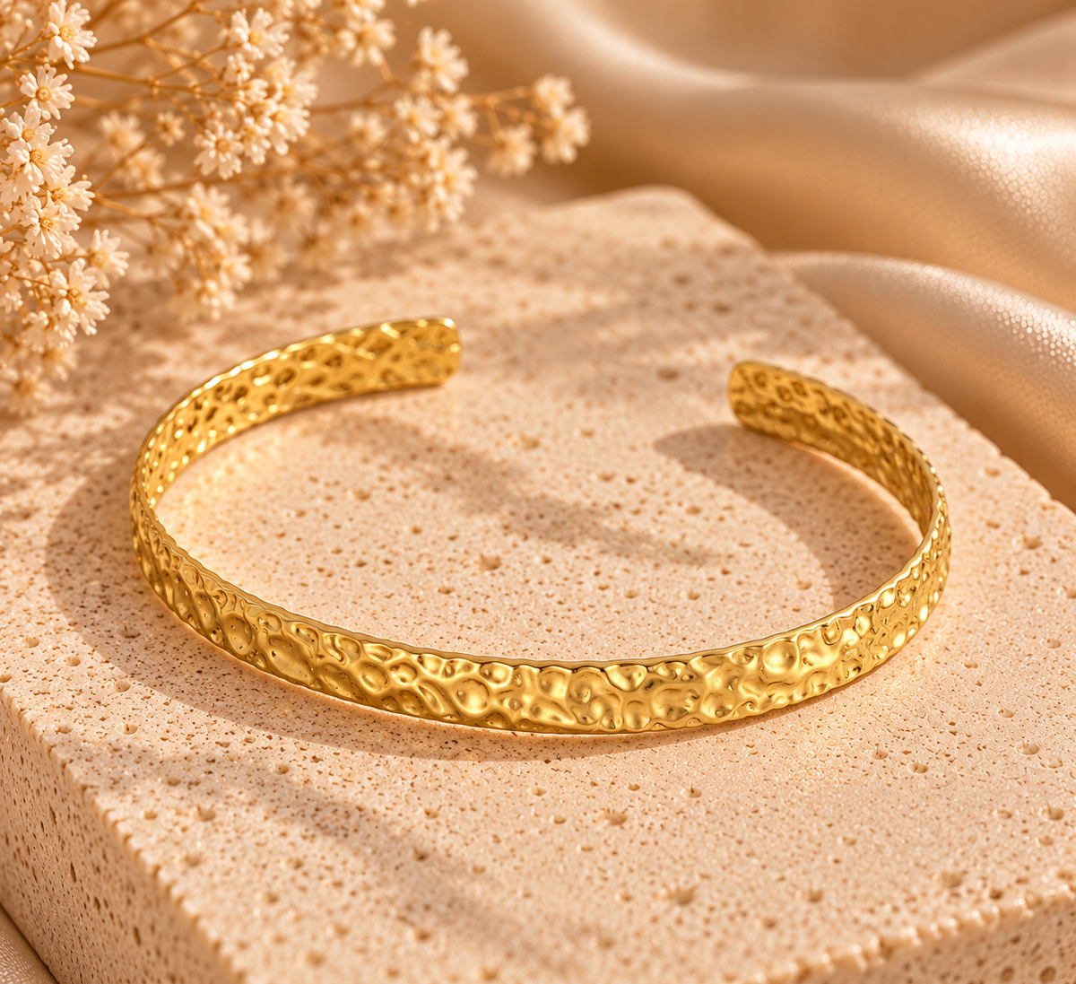 Wolff Jewelry - Rusty armbånd - 18 karat guldbelagt