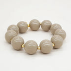Scrunchie is Back - Bichou - Beige og Guld 