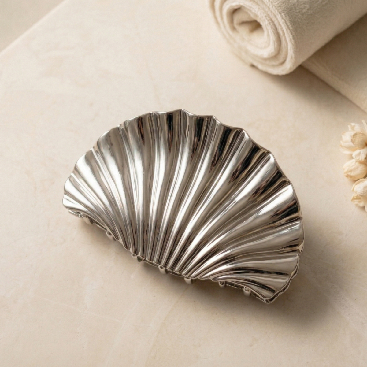 Namiso - Shell Spirit - Sølv - Stor (9,5 cm)