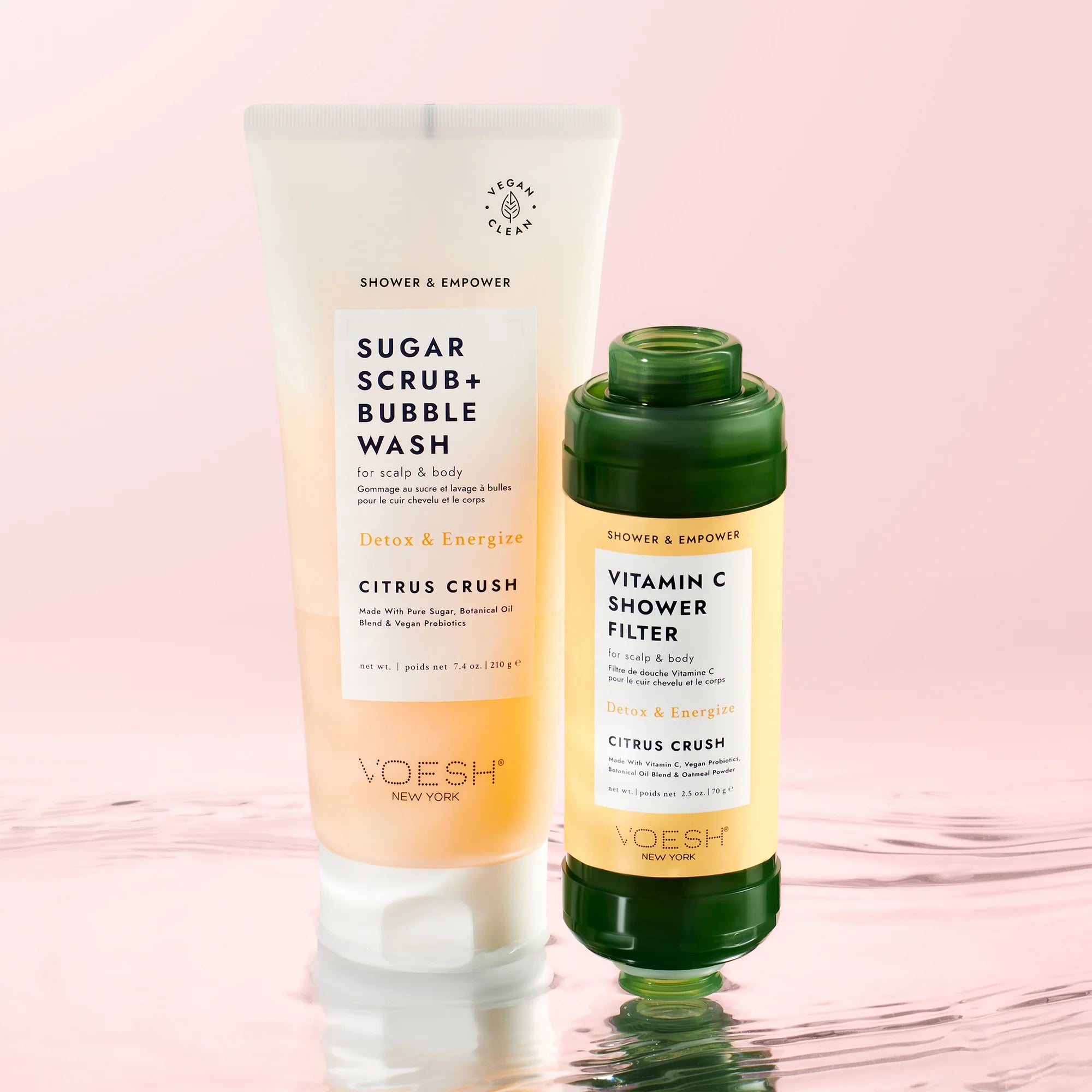 Voesh - Luksus badeoplevelse - Citrus Crush - Gratis scalp og bodyscrub