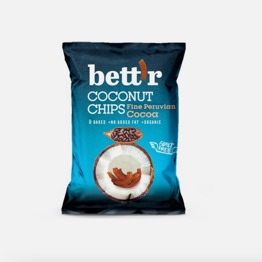 Bett'r - Kokoschips Ø, Fine Cocoa - 40g