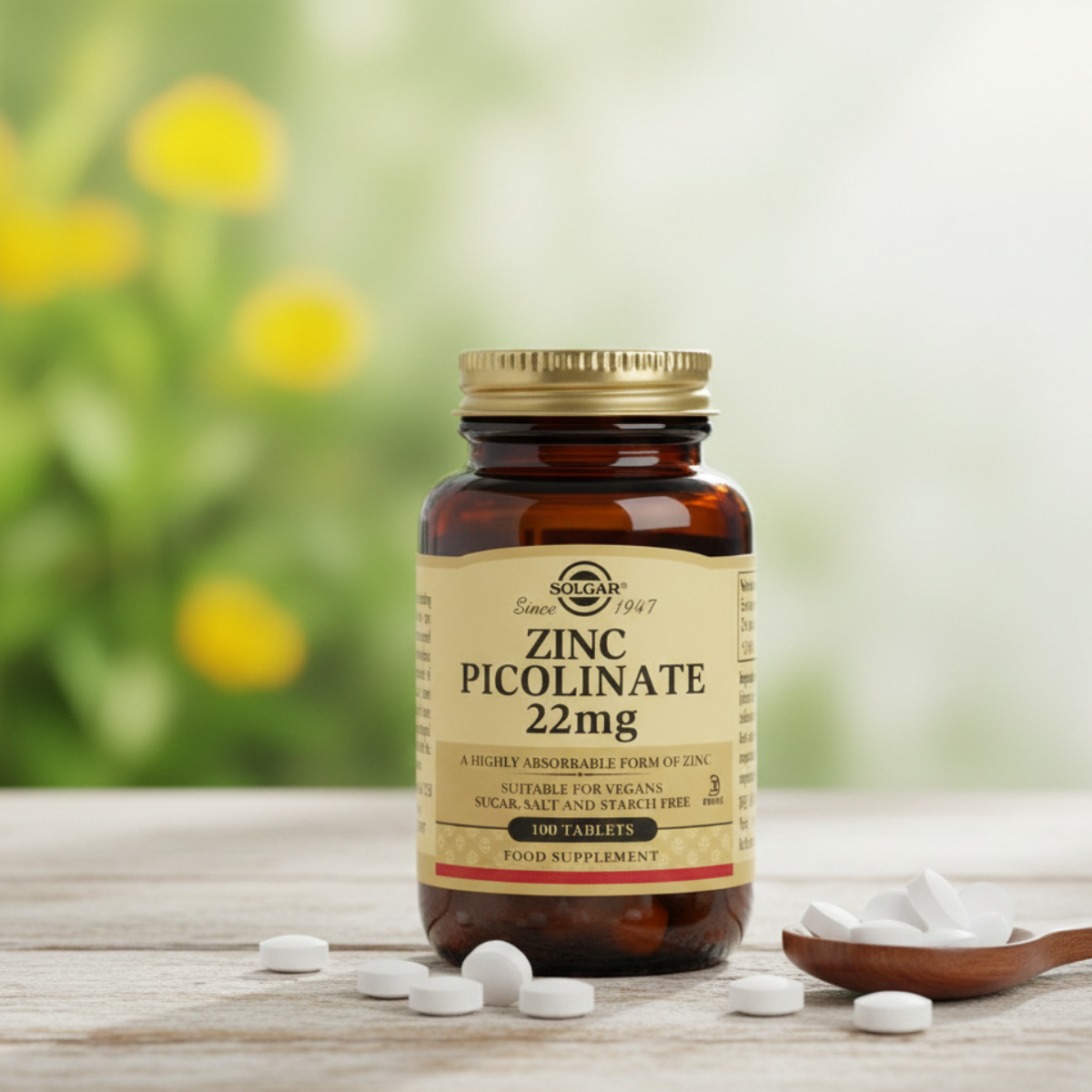 Solgar - Zink Picolinat - 22 mg