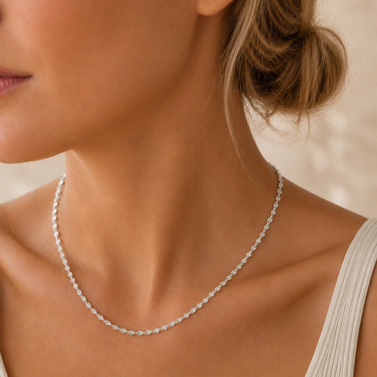 Wolff - Sunny Chain Necklace - Sølv