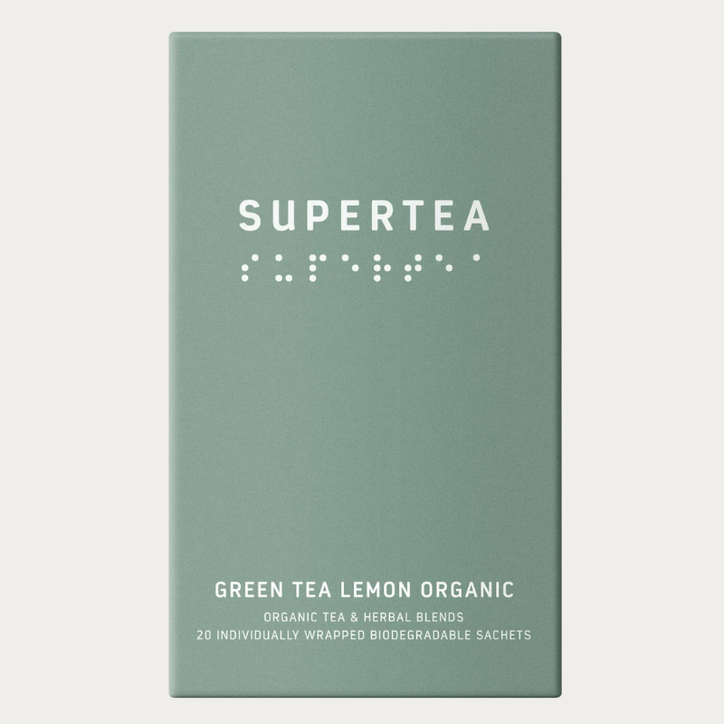 Teministeriet -  Supertea -  Green Tea Lemon - Økologisk