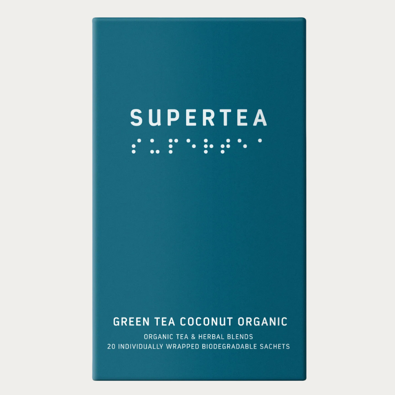 Teministeriet -  Supertea - Grøn Te Kokos - Økologisk
