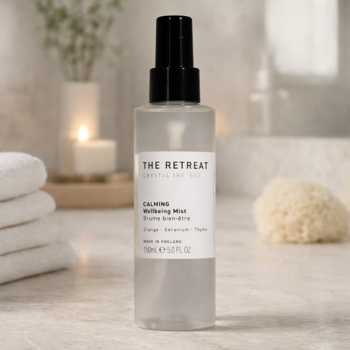THE RETREAT - CALMING Wellbeing Mist - 150 ml.