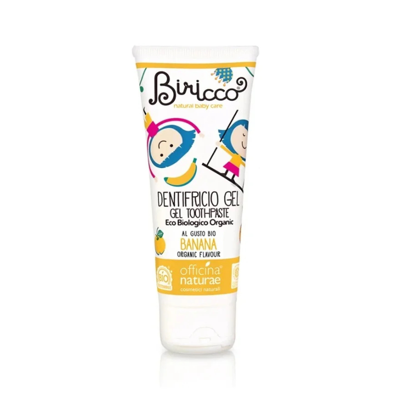 Officina naturae - Børnetandpasta – Banan (fluoridfri) 75ml (Kopi)