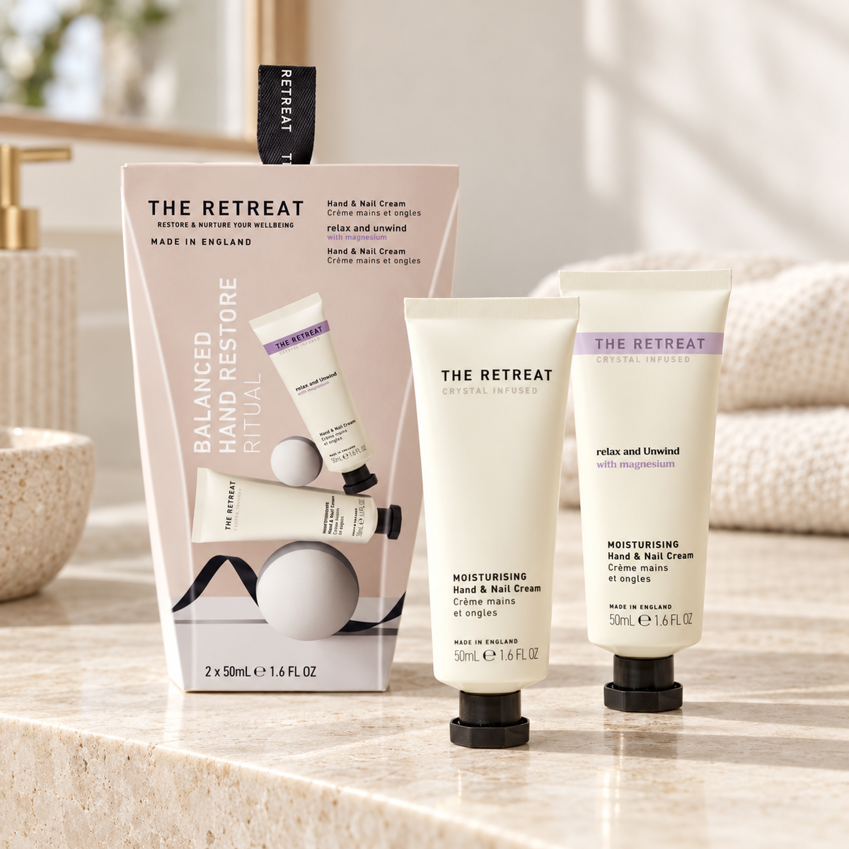 THE RETREAT - Balanced Hand Restore Ritual - 2 x 50 ml