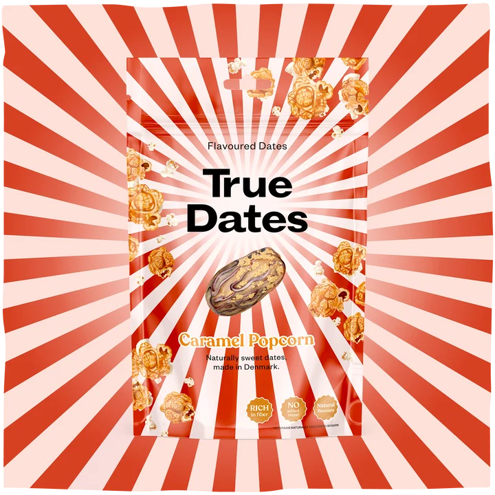 True Dates - Caramel Popcorn - 100g.