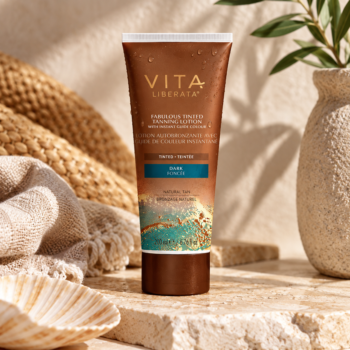 Vita Liberata - Tinted Tanning Lotion - DARK - 200 ml. (GAMMEL EMBALLAGE)