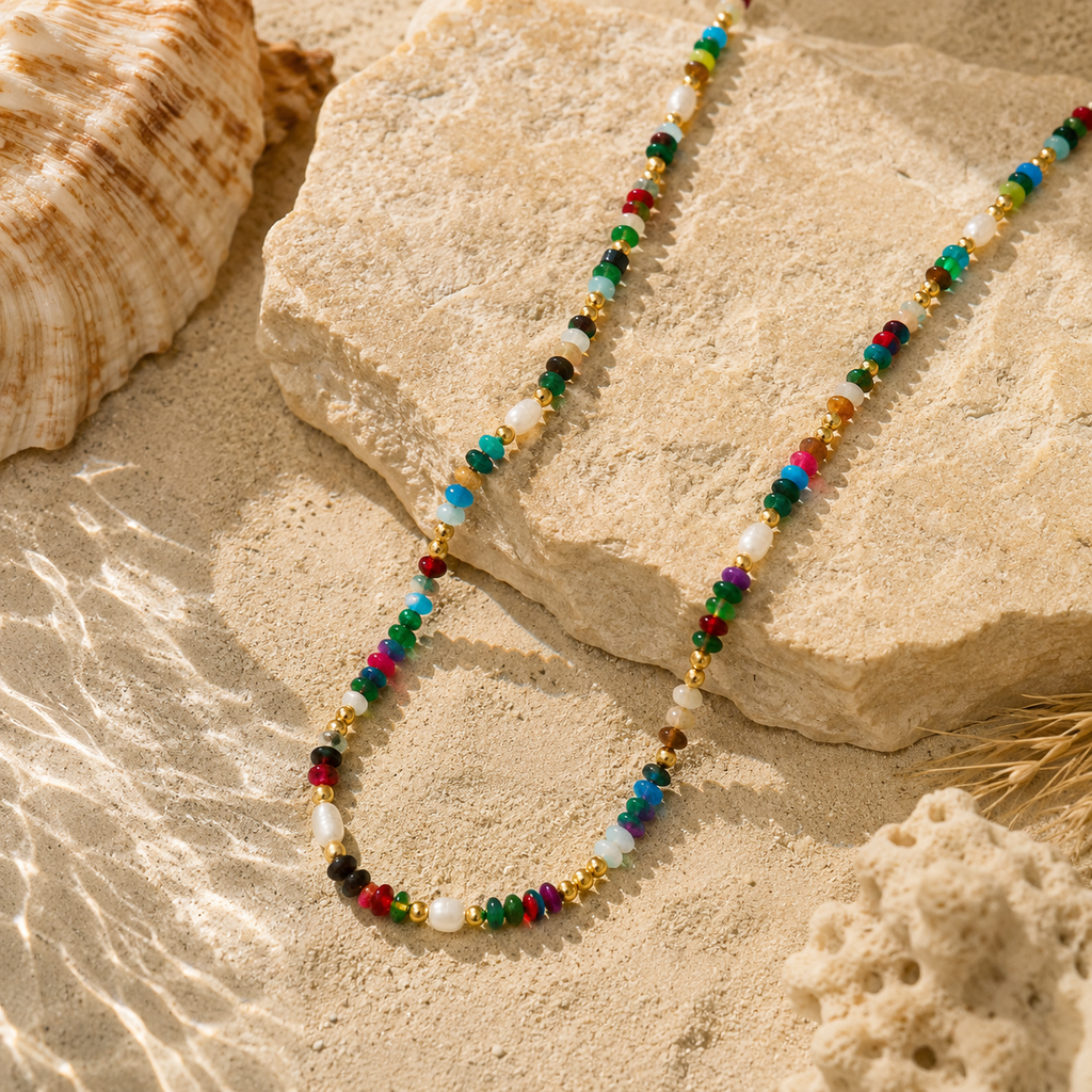 WOLFF JEWELRY - Color Pearl halskæde