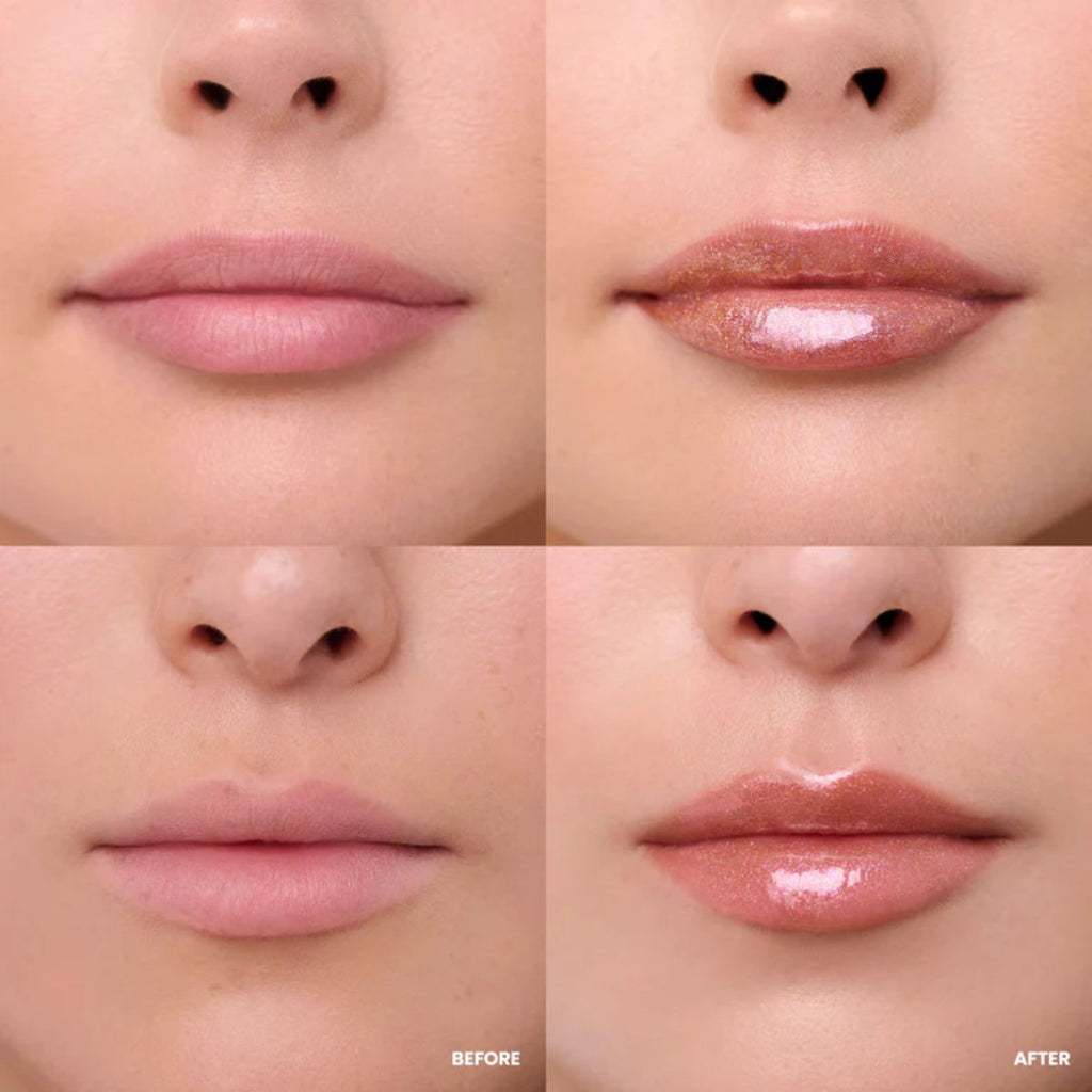 Wonderskin - Blading Top Gloss - Gold Glitter