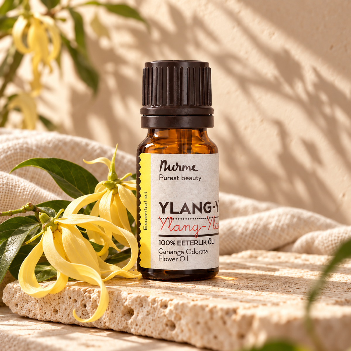 Nurme - 100% æterisk olie - Ylang-ylang - 10 ml.