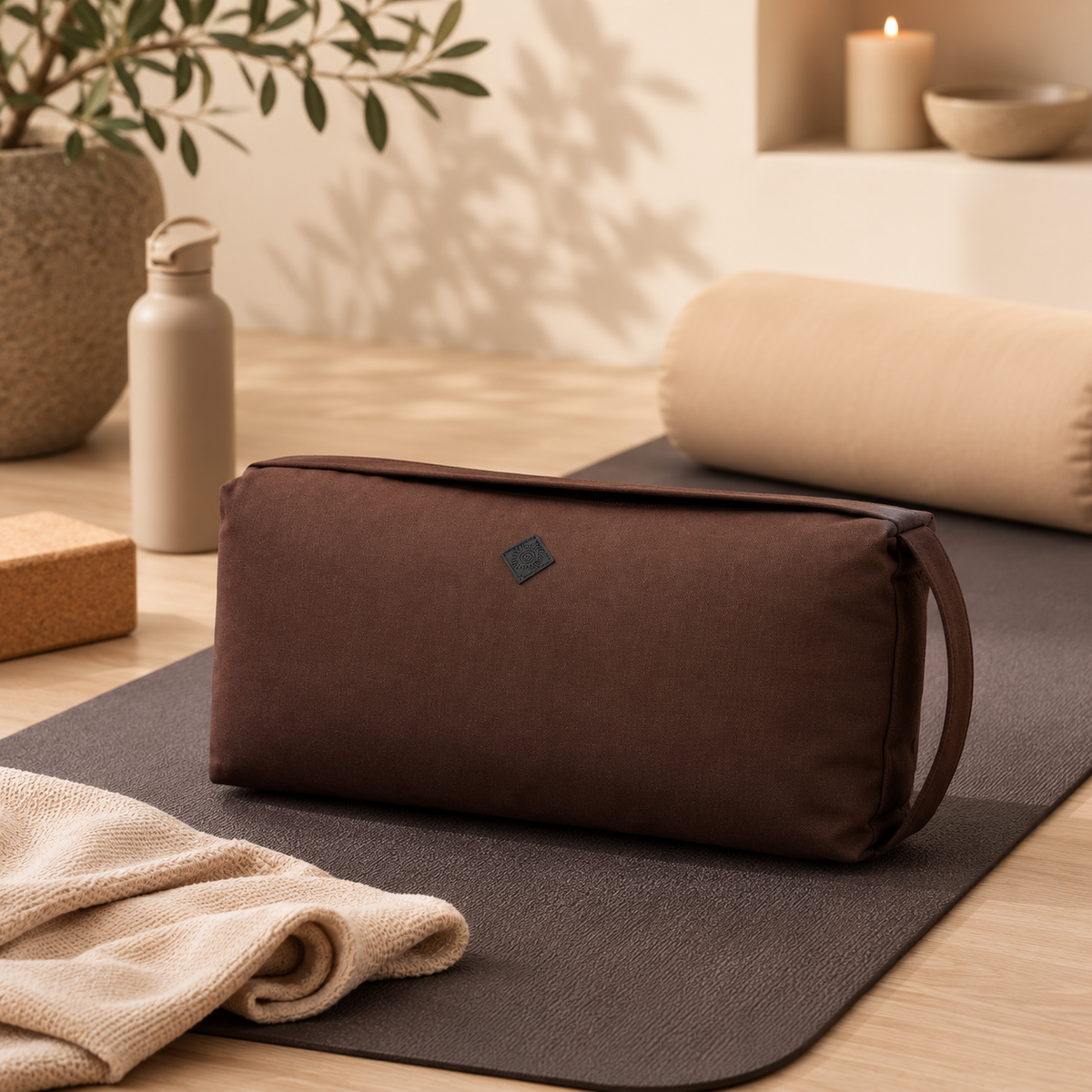 Simple Days | YOGA og meditationshynde brun