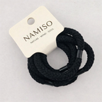 NAMISO - Zen Ties - Black - 5 pak