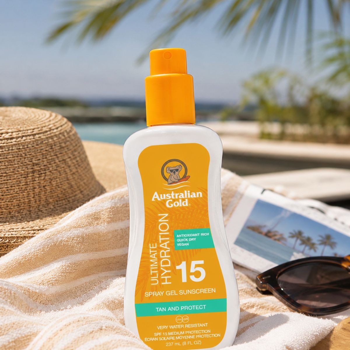 🎁 Australian Gold | Solcreme Ultimate Hydration Gel Spray SPF 15 (100% off)