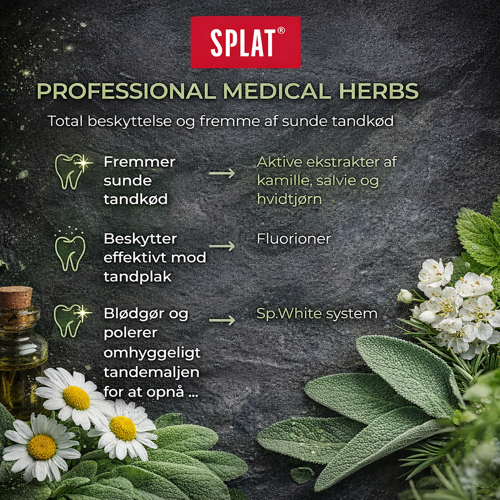 SPLAT® - TANDPASTA - MEDICAL HERBS