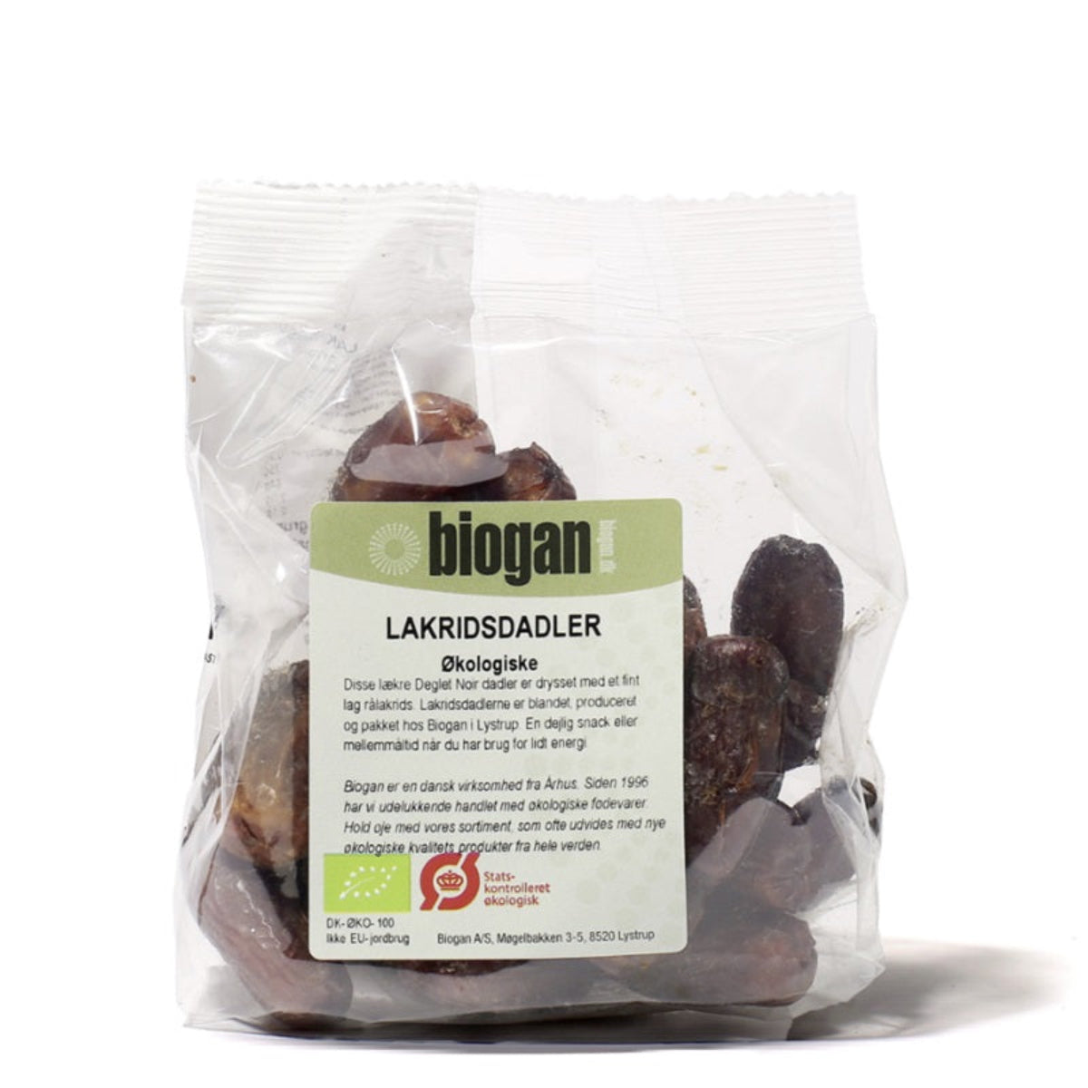 Biogan - Lakridsdadler - 200g.