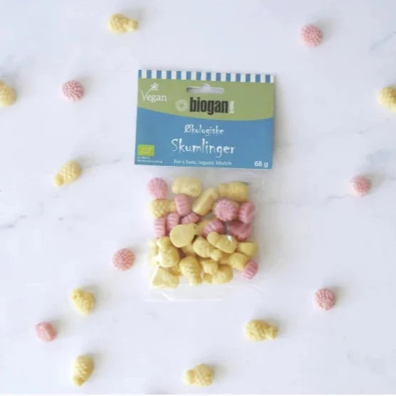 Biogan - Skumlinger - økologisk - vegansk - 68 g.