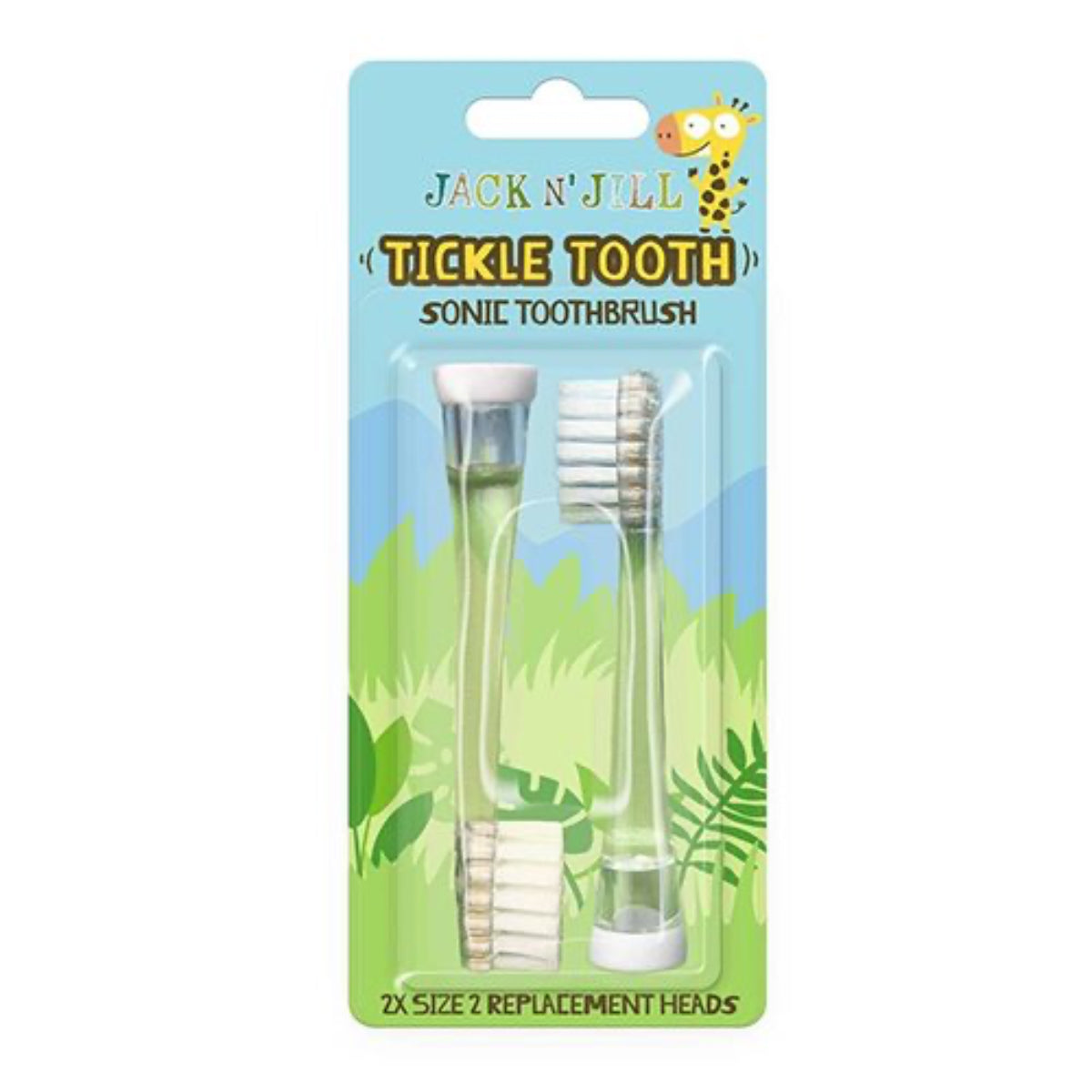 Jack N´Jill - Børstehoveder til Elektrisk tandbørste