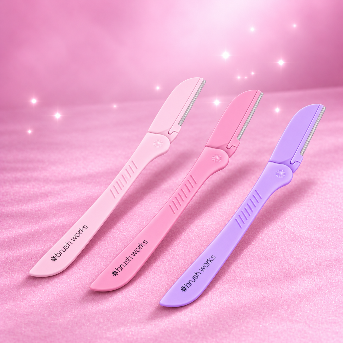 Brushworks - Precision Eyebrow Razors (Øjenbrynsskraber)