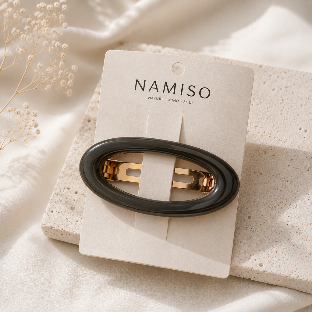 FORUDBESTILLING: NAMISO - Ayla - hårspænde - Grey