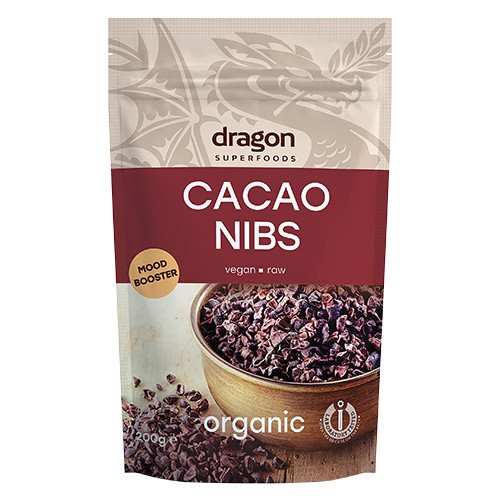 Dragon Superfoods - Cacao Nibs - Økologisk - 200 g.