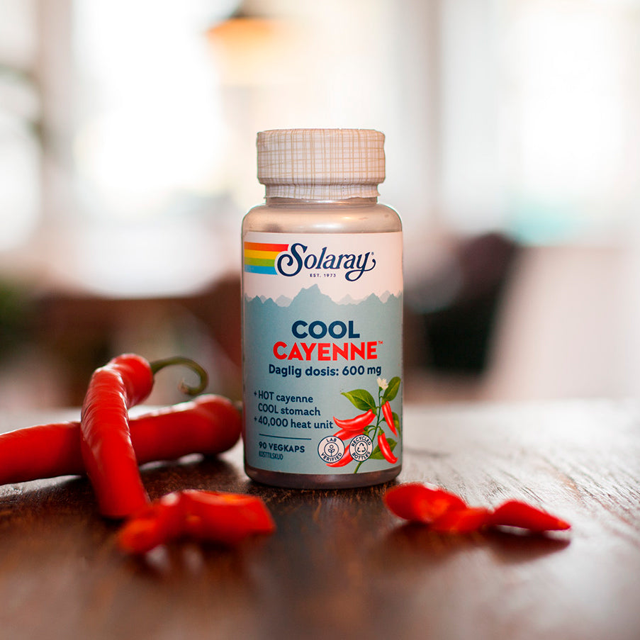 Solaray - Cool Cayenne - 90 kapsler