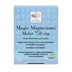 New Nordic - Magic Magnesium Malat (Muskelfunktion og knogler) - 60 tabeletter