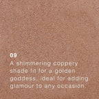 Saint Minerals -  Pressed Eyeshadow - kobberfarvet - 09