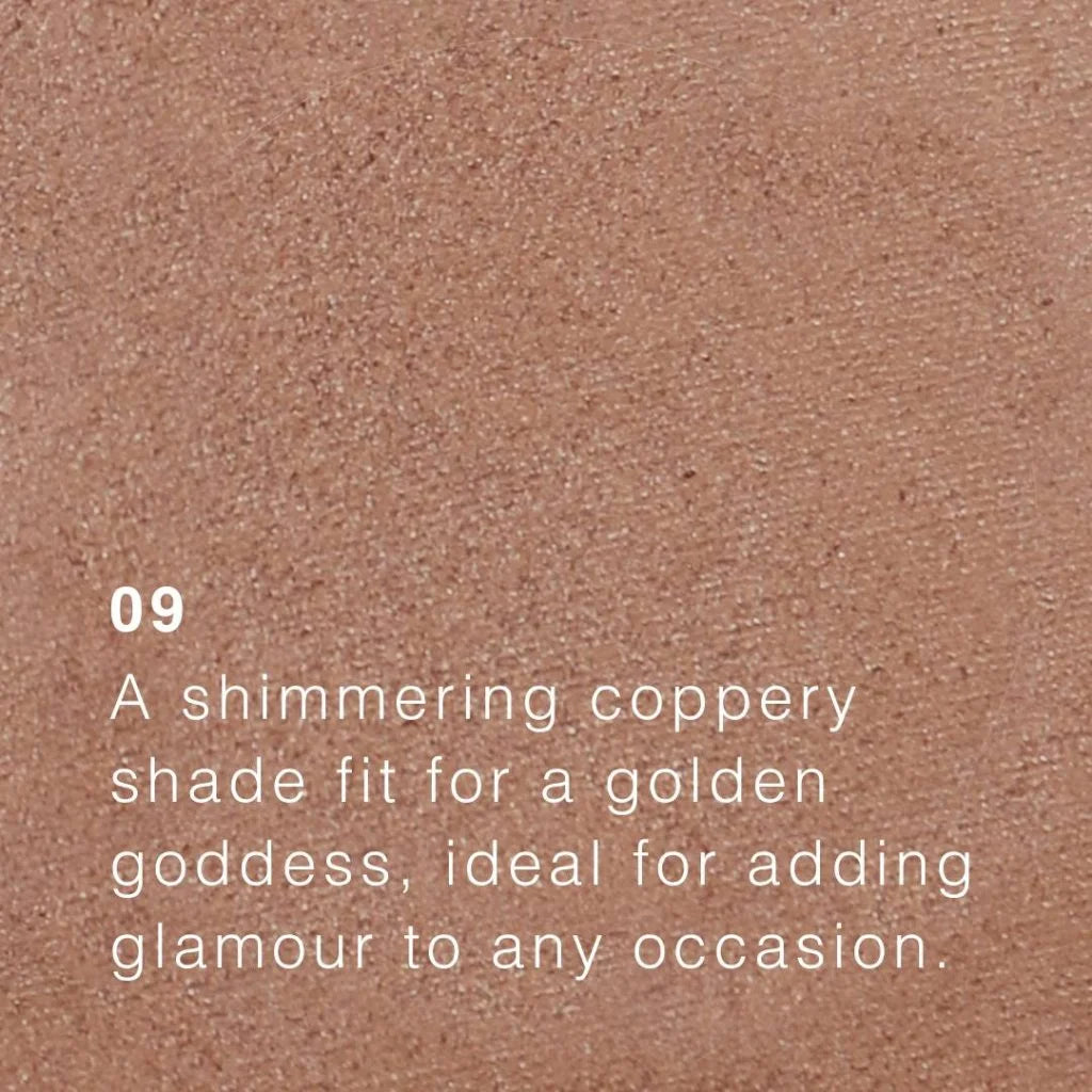 Saint Minerals -  Pressed Eyeshadow - kobberfarvet - 09