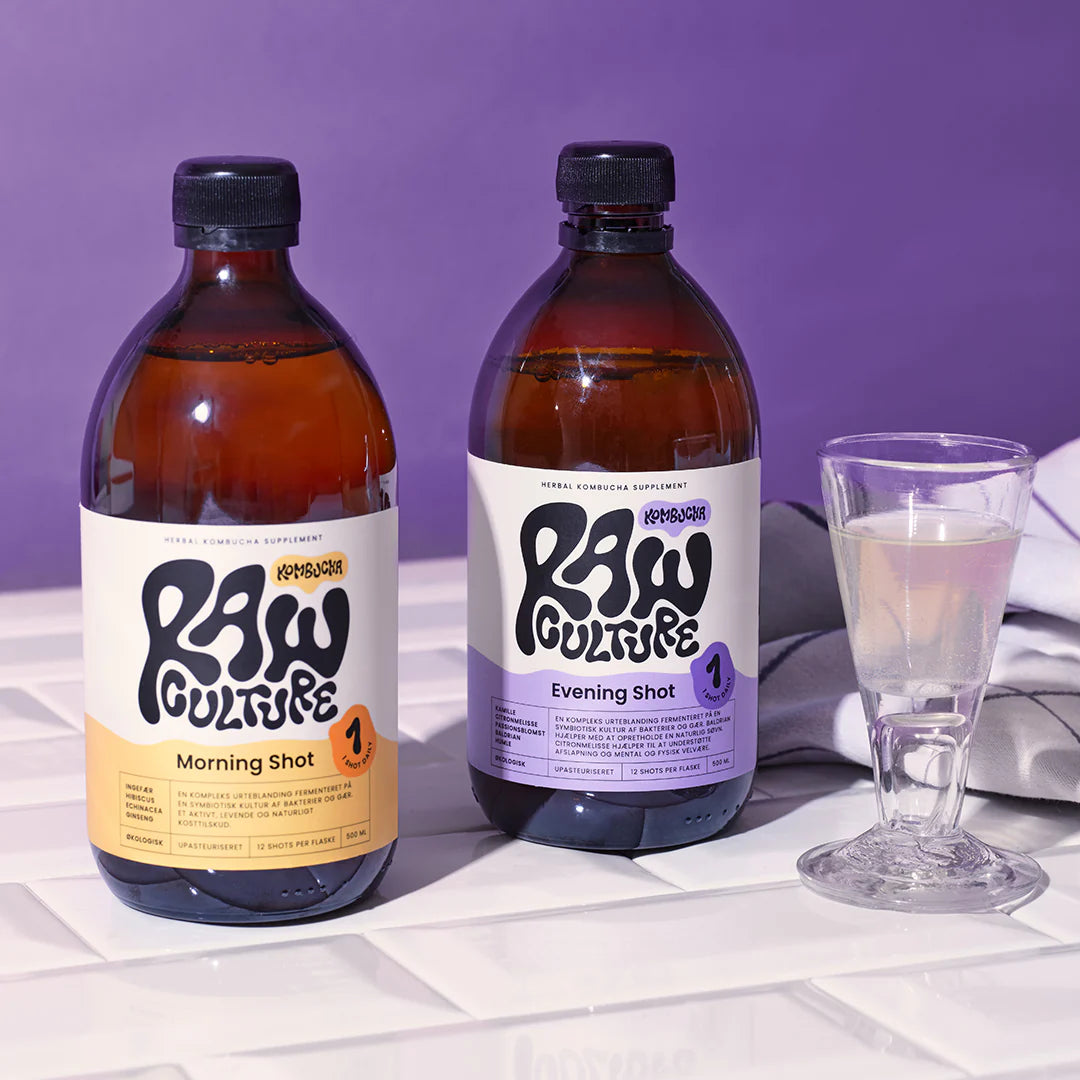 Raw - Kombucha Morning  Shot - økologisk - 500 ml