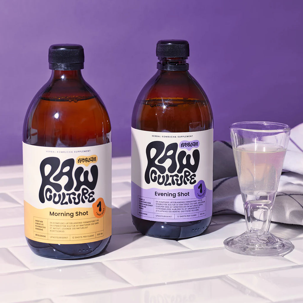 Raw - Kombucha Evening  Shot - økologisk - 500 ml