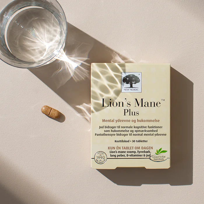 New Nordic - Lion's Mane Plus - 30 tabletter