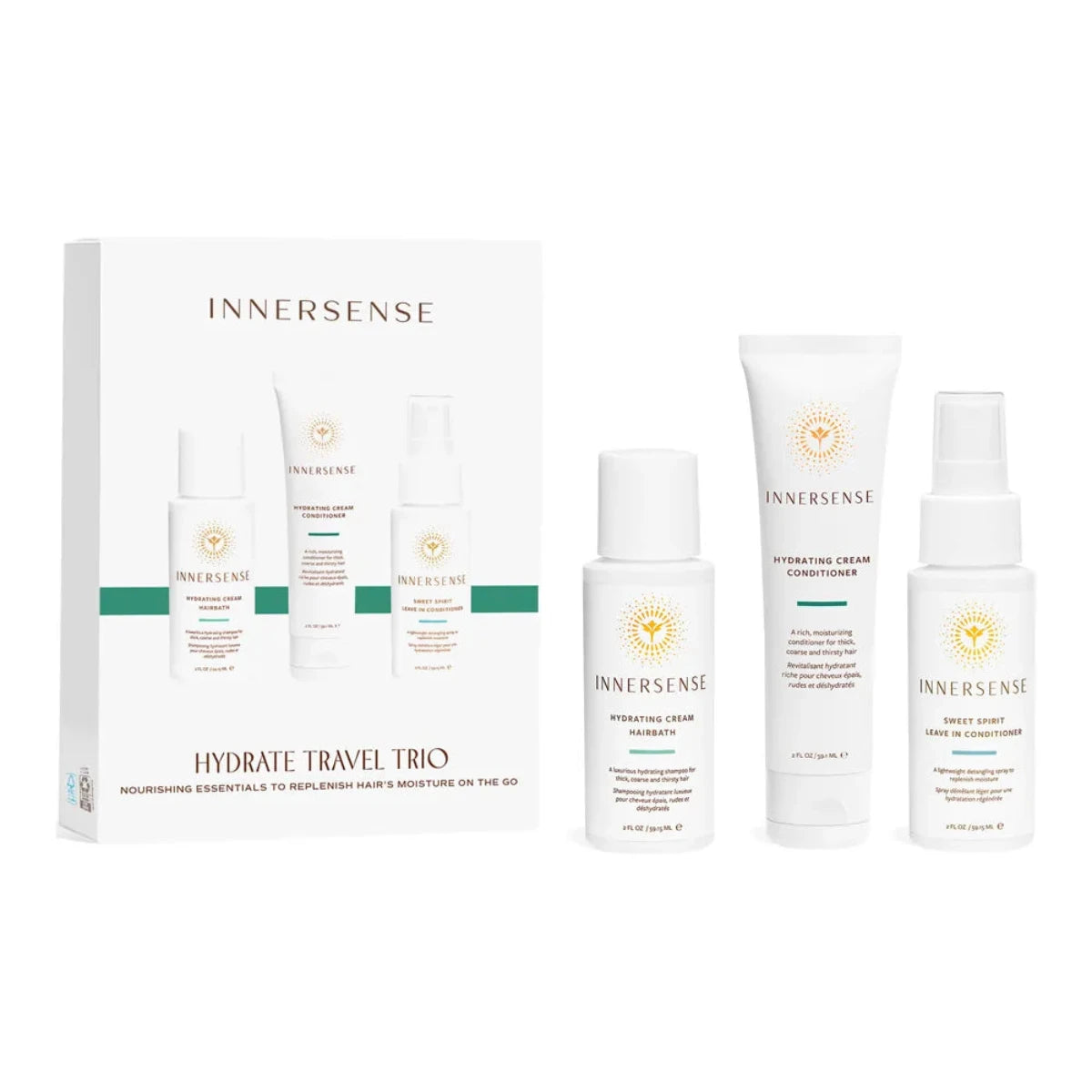 Innersense - Hydrate Travel Trio - 3x59ml