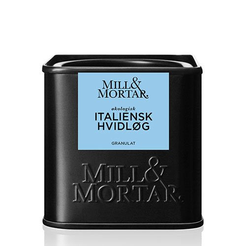 Mill & Mortar -  Italiensk Hvidløg - Granulat - økologisk - 70 g.