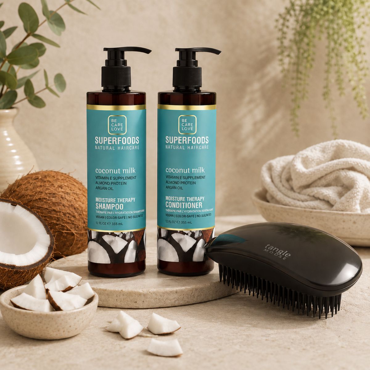 Shampoo + Conditioner kit til tørt hår - JA TAK TILBUD