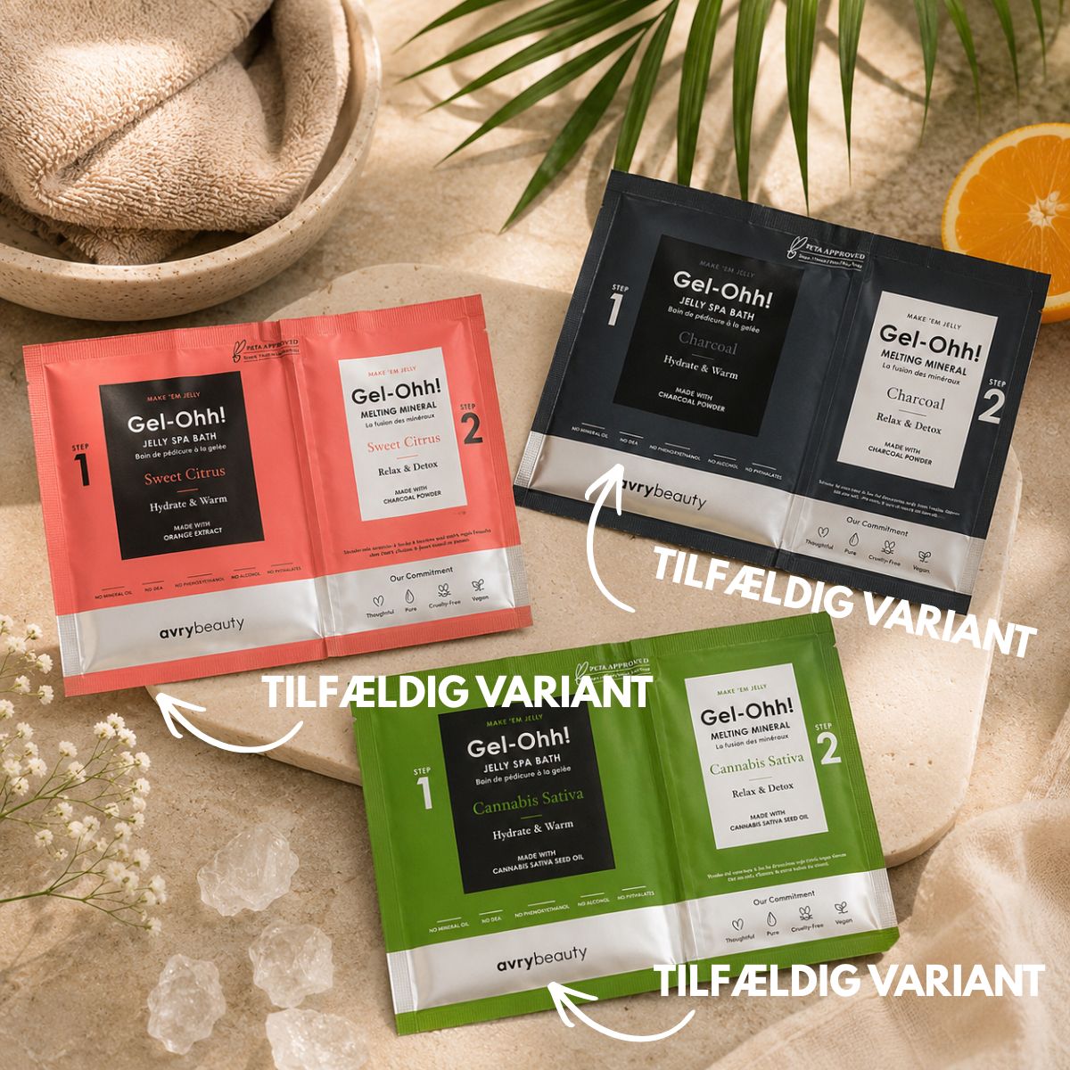 3 FOR 2 PÅ GEL-OHH JELLY SPA FODBAD - JA TAK