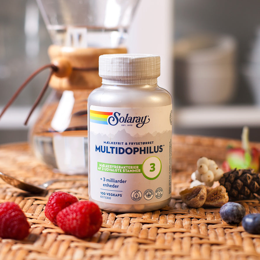 Solaray -  Multidophilus 3 (mælkesyrebakterier) - 100 kap