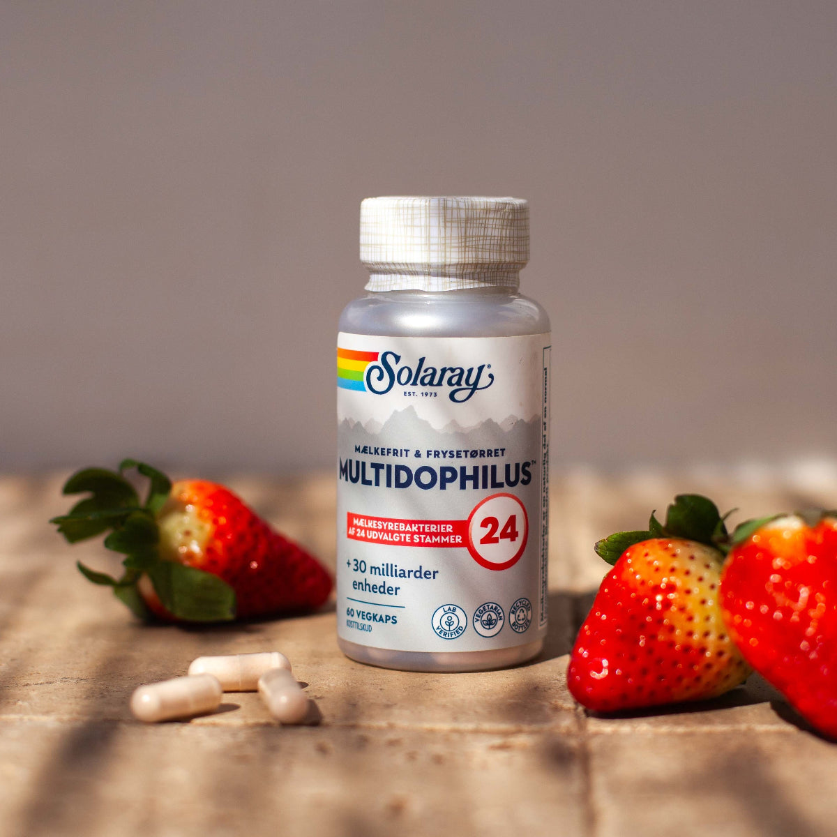 Solaray -  Multidophilus 24 (24 stammer) - 60 kapsler