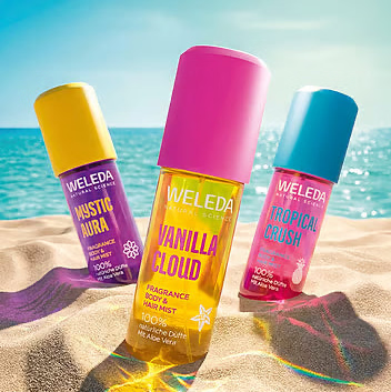 Weleda - Tropical Crush Fragrance Body & Hair Mist - 95 ml.