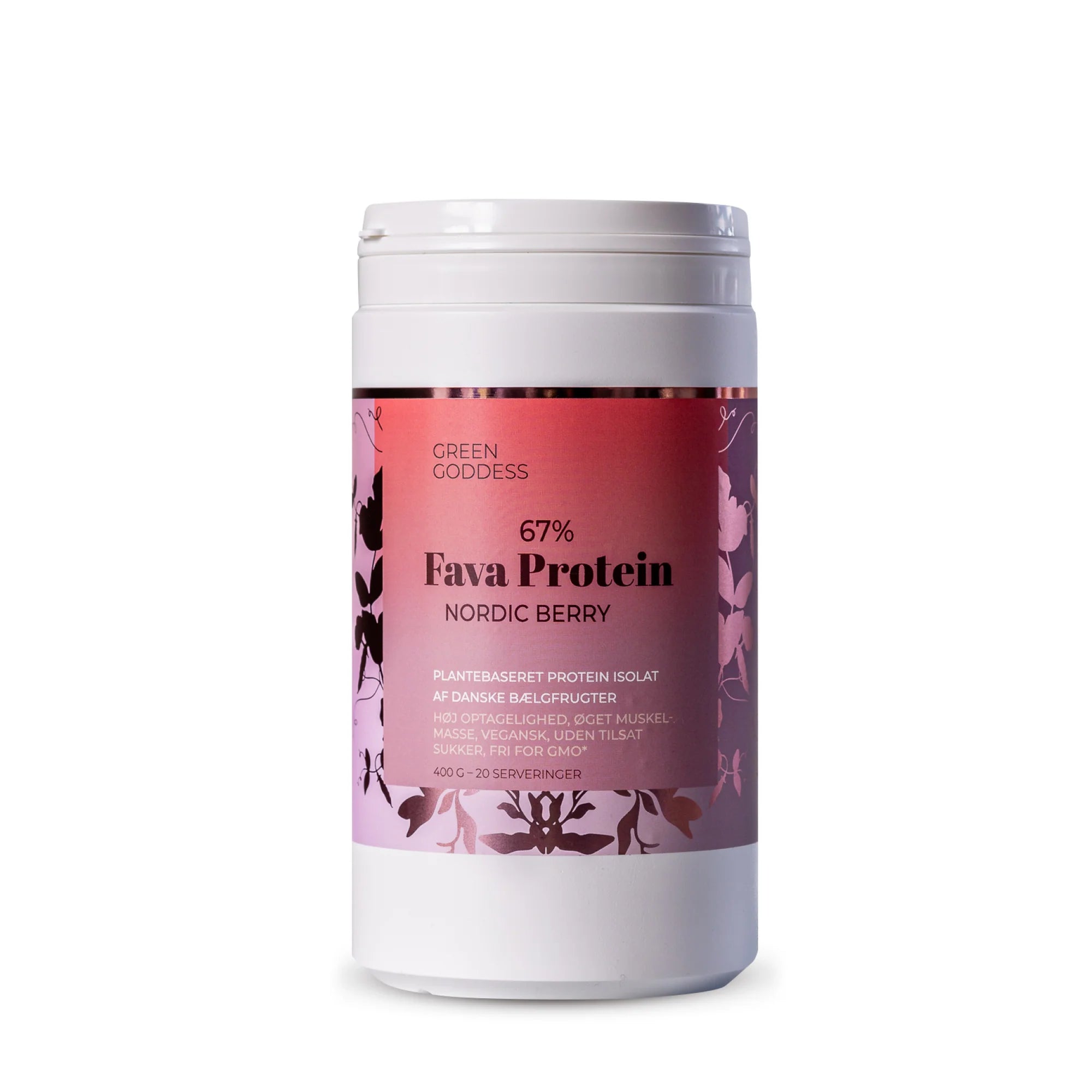 Green Goddess - Nordic Berry Fava Protein - 400 g.