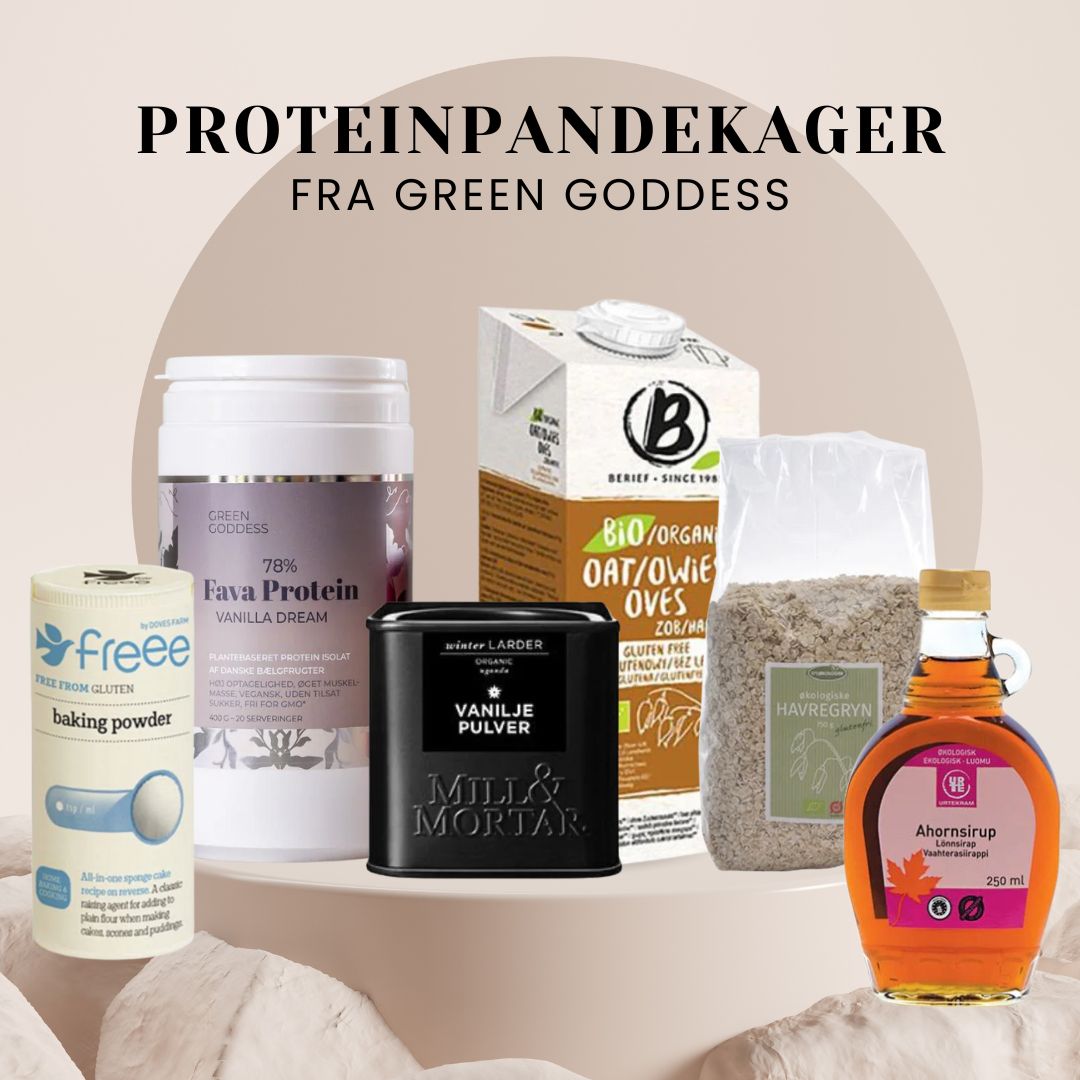 Proteinpandekager | M. vaniljeprotein