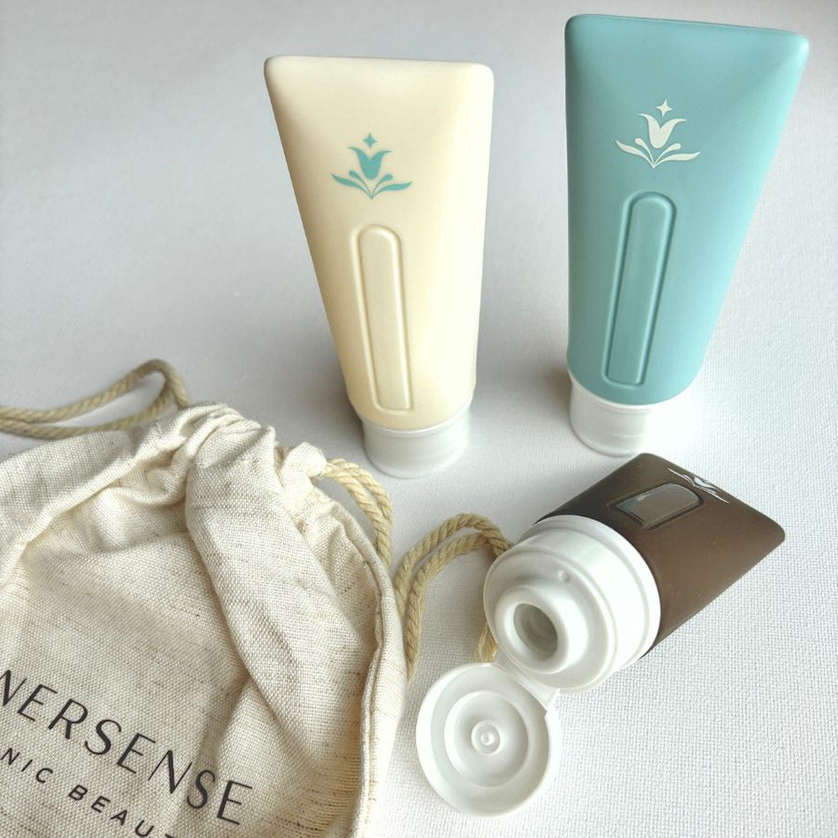 Innersense - Travel Tube Kit Silicone - 3 stk. Refillable