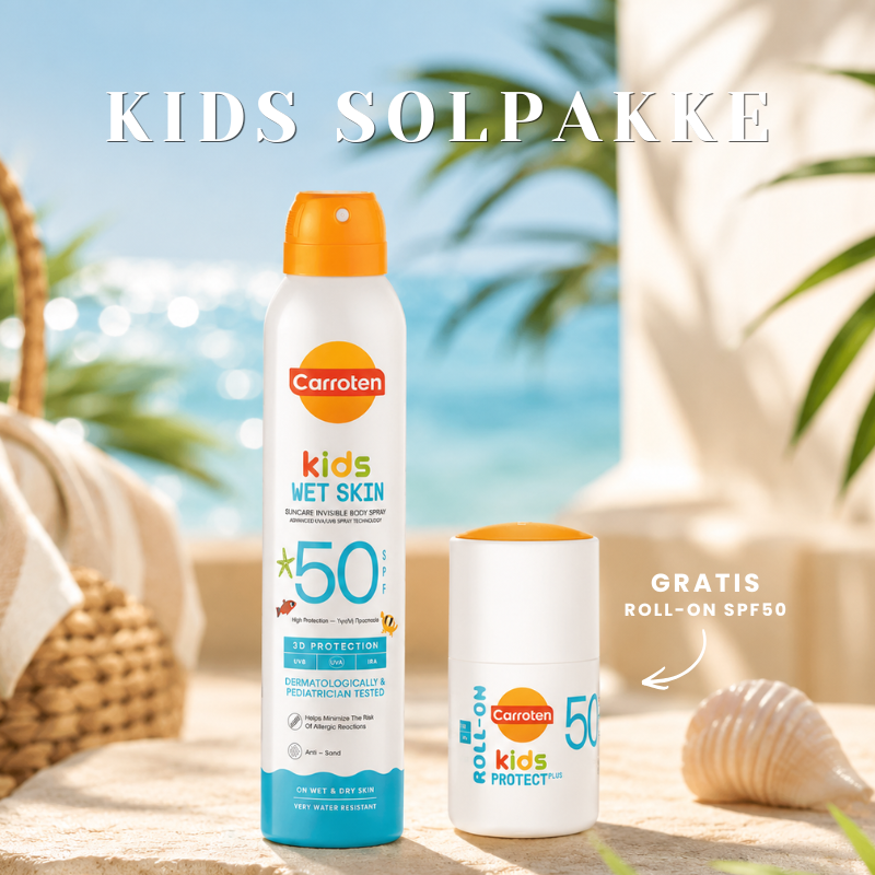 Carroten - Dry Mist Kids Wet/Dry - SPF 5 + GRATIS Roll-On SPF 50+