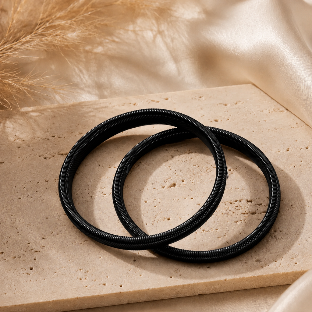 Wolff Jewelry - Ærmeholder (2 stk) sorte